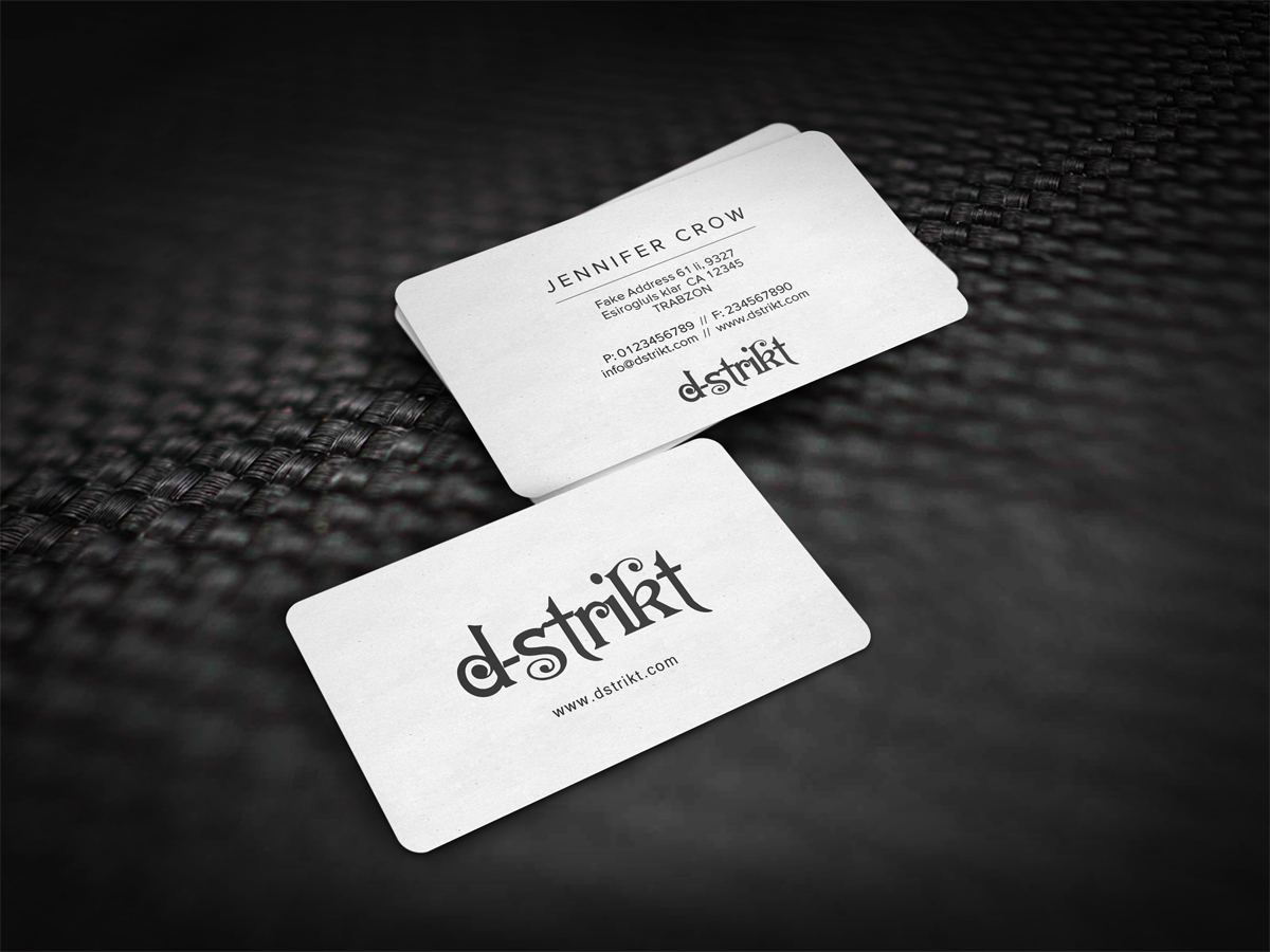 Business Card Design by diRtY.EMM for this project | Design #4414067