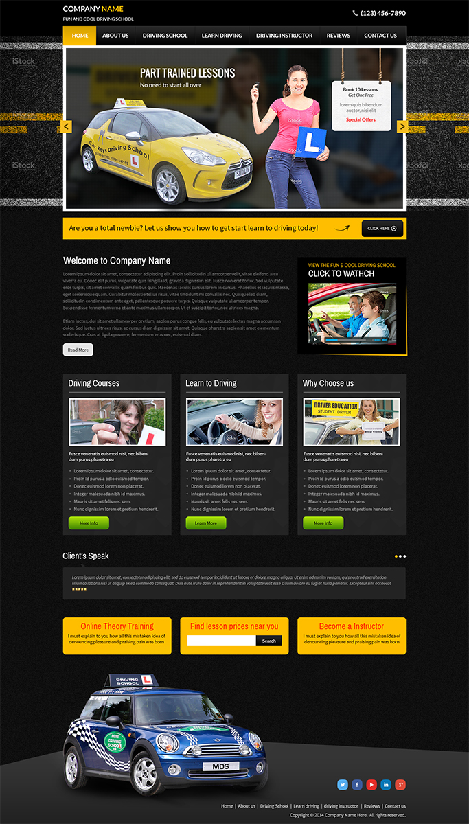 Wordpress Design by Mayank Patel for David Poole And Associates | Design #4426476