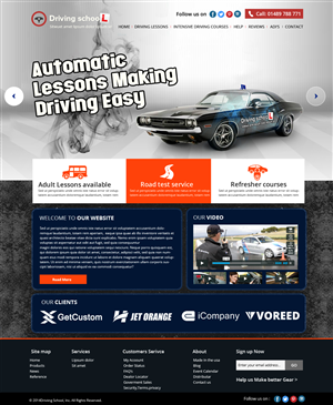 Wordpress Design by OM for David Poole And Associates | Design: #4405019