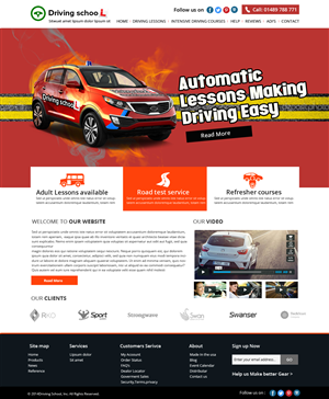 Wordpress Design by OM for David Poole And Associates | Design: #4405024