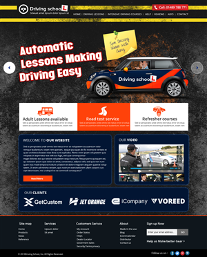 Wordpress Design by OM for David Poole And Associates | Design: #4405025