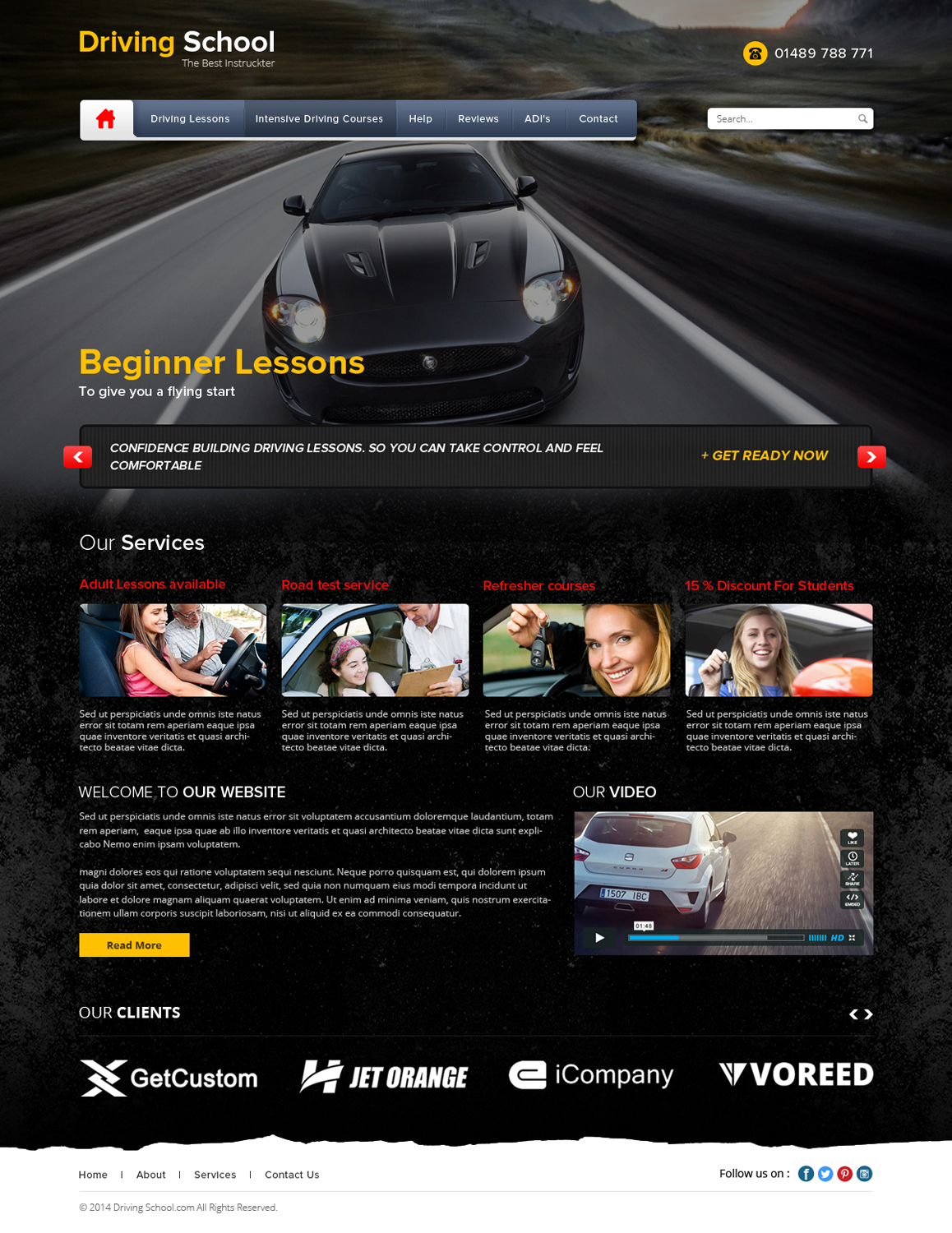 Wordpress Design by OM for David Poole And Associates | Design #4405036