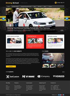 Design Wordpress par OM pour David Poole And Associates | Design : #4405058