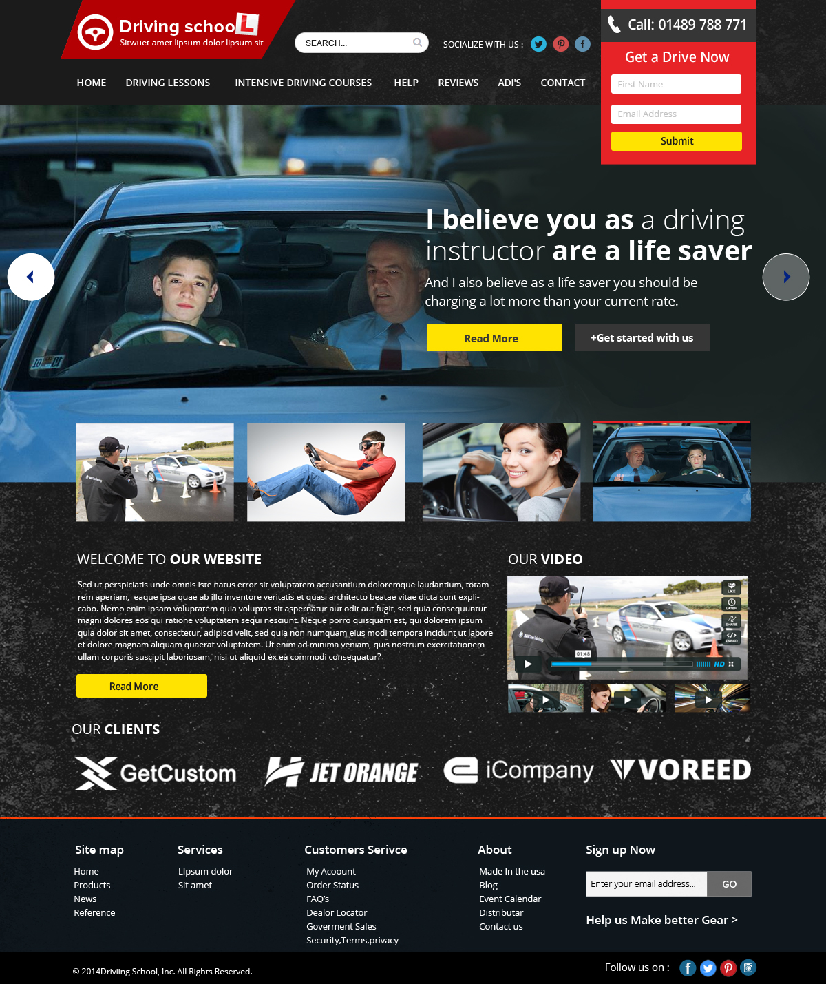 Wordpress Design by OM for David Poole And Associates | Design #4421658