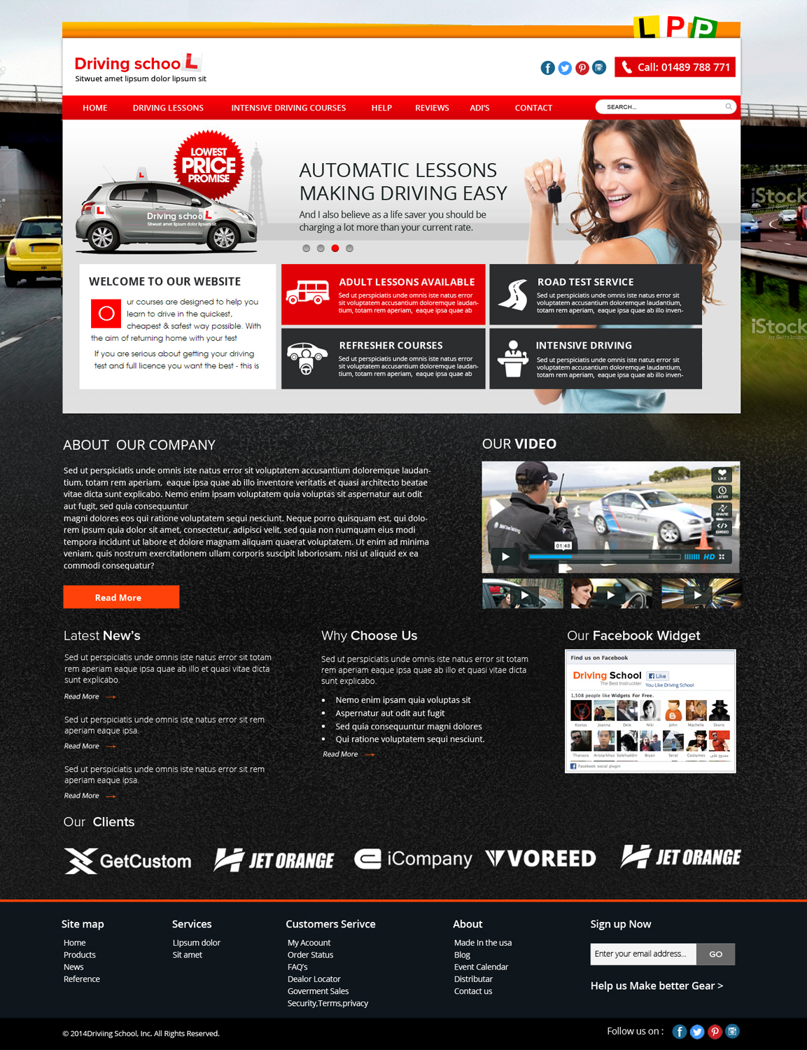 Wordpress Design by OM for David Poole And Associates | Design #4433231