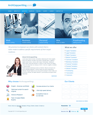 Web Design by P B  for this project | Design #200854