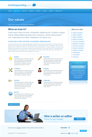 Web-Design von P B  für dieses Projekt | Design: #201042