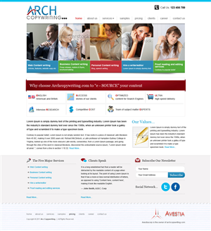 Web Design by Manuli for this project | Design #198873