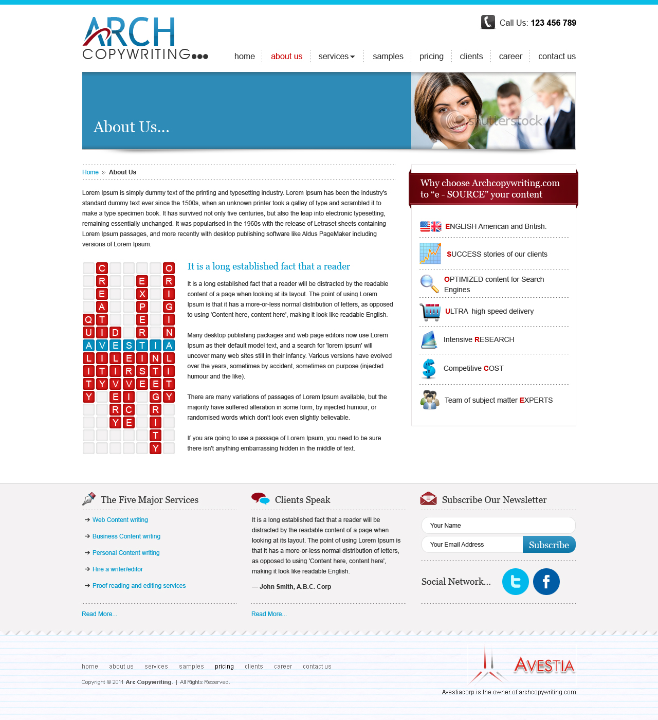 Web Design by Manuli for this project | Design #205449