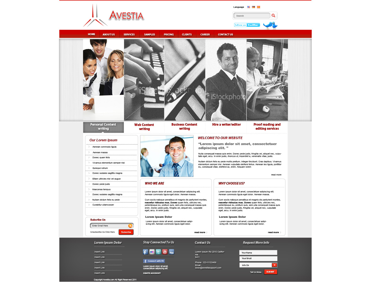 Web-Design von yusak81 für dieses Projekt | Design #196502