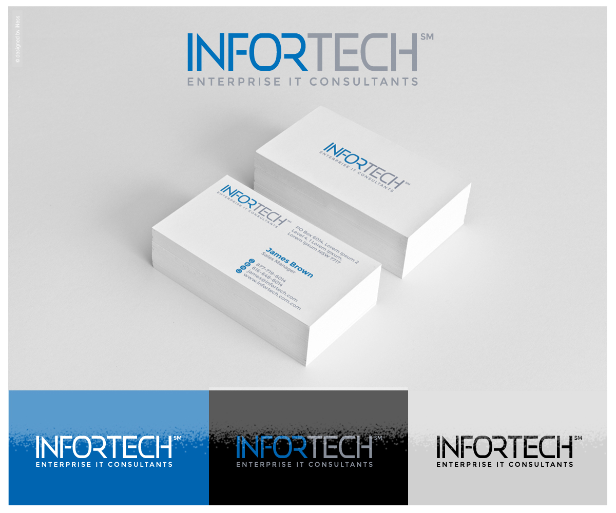 Logo Design by iNess for Infortech Corporation | Design #4472763