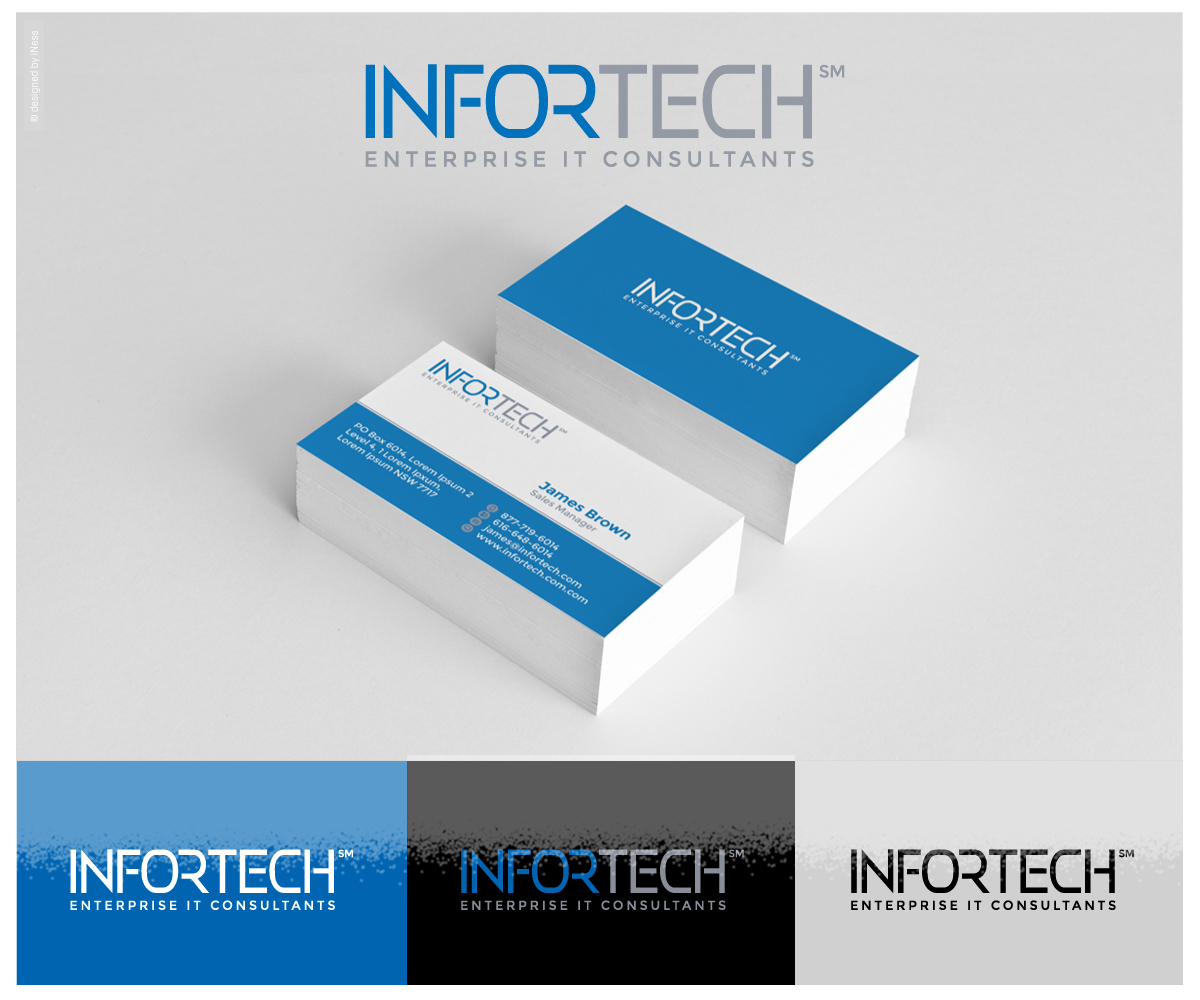 Logo Design by iNess for Infortech Corporation | Design #4472773