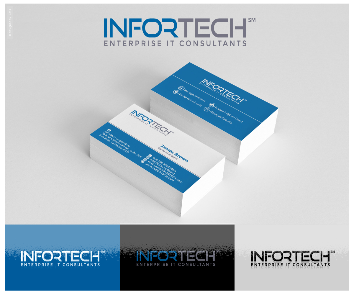 Logo Design by iNess for Infortech Corporation | Design #4479696
