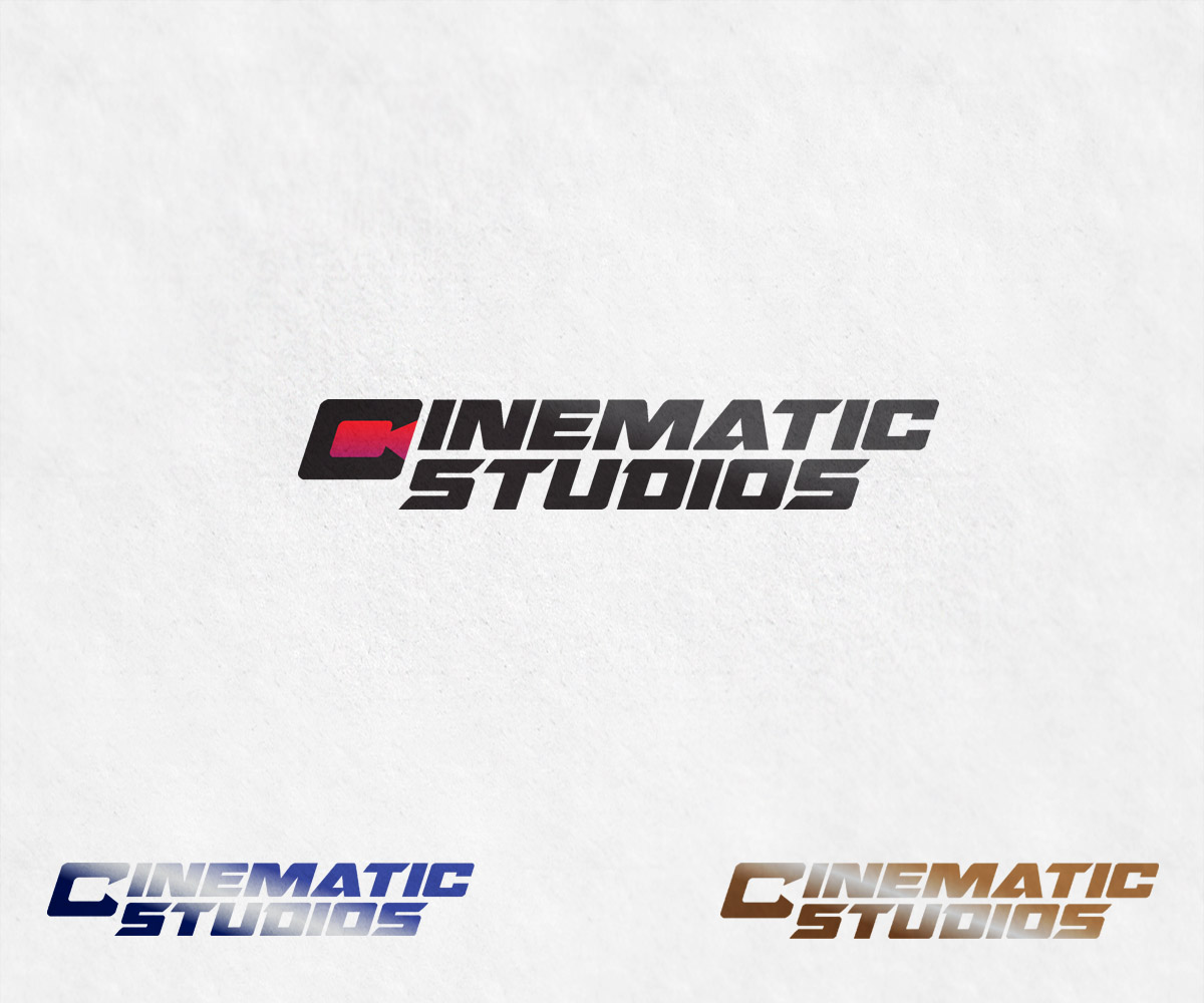 Logo Design by Branding Boy for CINEMATIC STUDIOS | Design #4466632