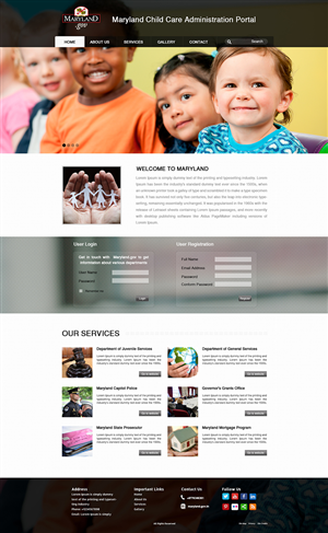 Web Design by Wings on web for Mguso | Design: #4428468