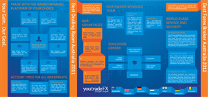 Brochure Design by TeQno for You Trade FX | Design: #1279122