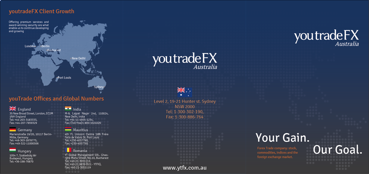 Brochure Design by TeQno for You Trade FX | Design #1281165