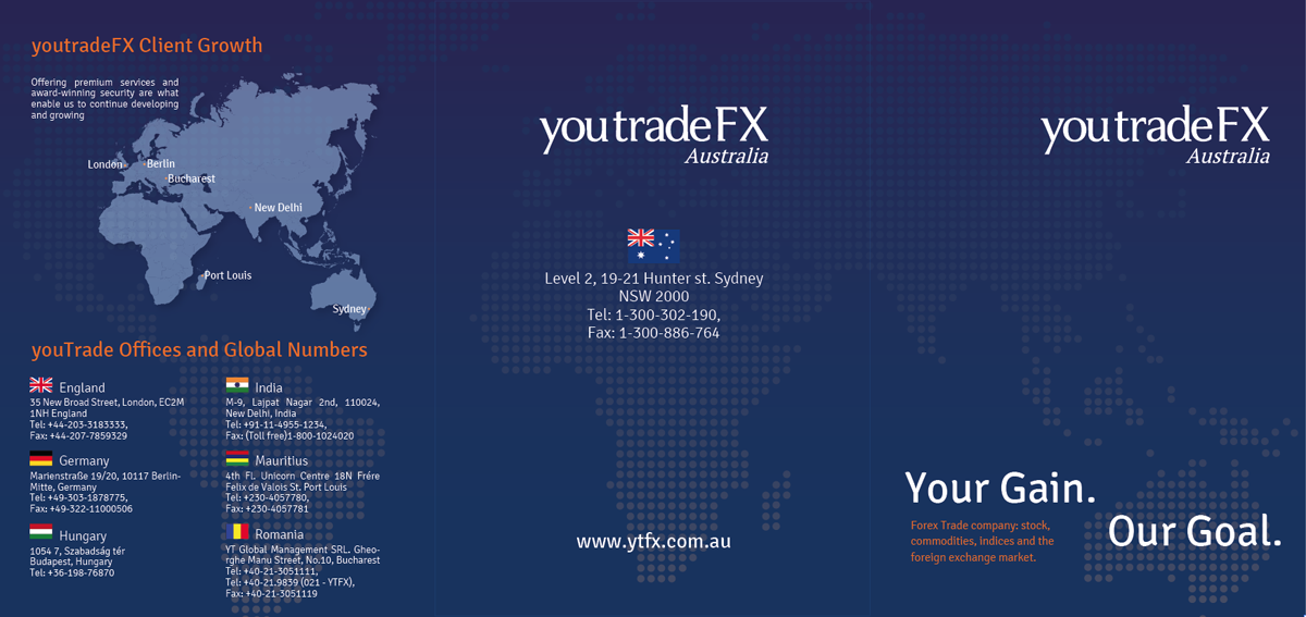 Brochure Design by TeQno for You Trade FX | Design #1281169