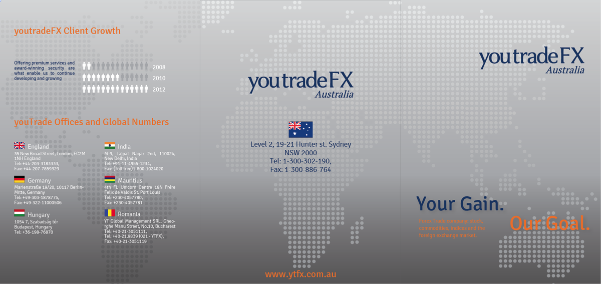 Brochure Design by TeQno for You Trade FX | Design #1281173