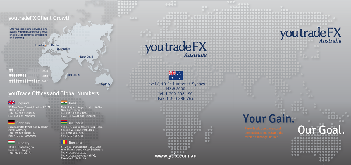 Design de Brochure par TeQno pour You Trade FX | Design #1281179