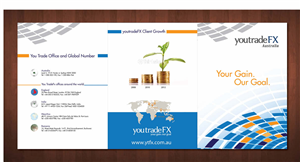 Brochure Design by Sbss for You Trade FX | Design: #1267868