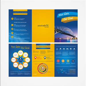 Brochure for a Forex Trade company | Broschüren-Design von mamik