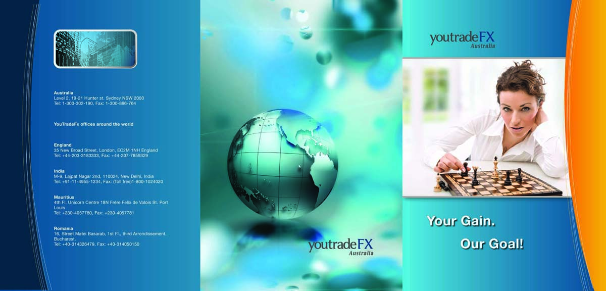 Brochure Design by AHGlobaldesign for You Trade FX | Design #1277102