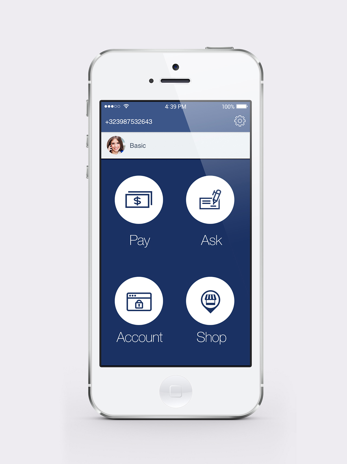 App Design by Emmanuel for this project | Design #4439155