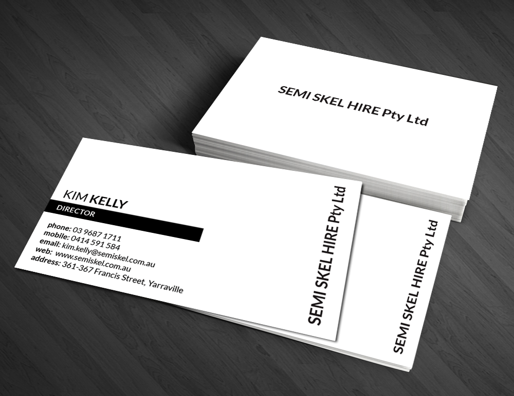 Visitenkarten-Design von  Artman für dieses Projekt | Design #4413177