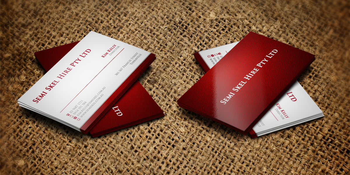 Business Card Design by nuhanenterpriseIT for this project | Design: #4413134