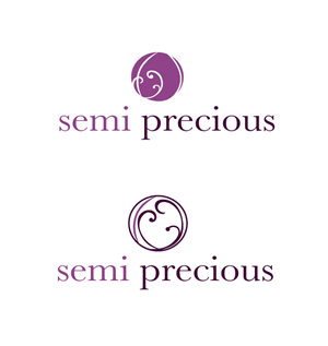 Semiprecious | Logo Design by Hiccups Design