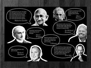 Motivational Poster Design Project | Poster-Design von Atvento Graphics
