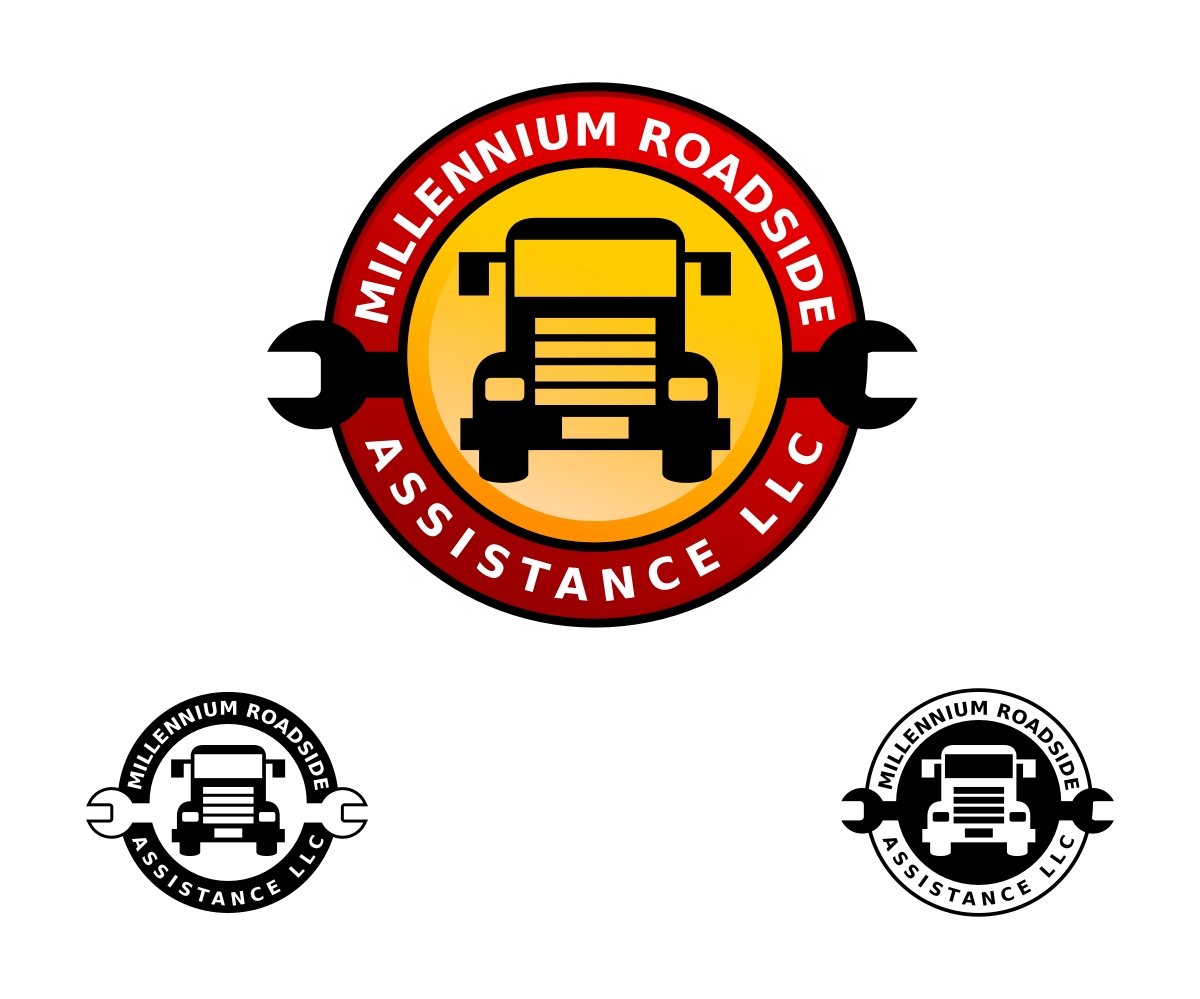 Logo Design by M Sidik Pramono for Millennium Roadside Assistance LLC | Design #4399452