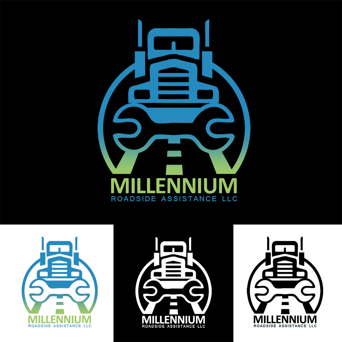 Logo Design by JRLim41 for Millennium Roadside Assistance LLC | Design #4407101
