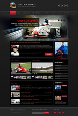 Web Design par pb pour Haunted Fish Tank Ltd | Design : #1282095