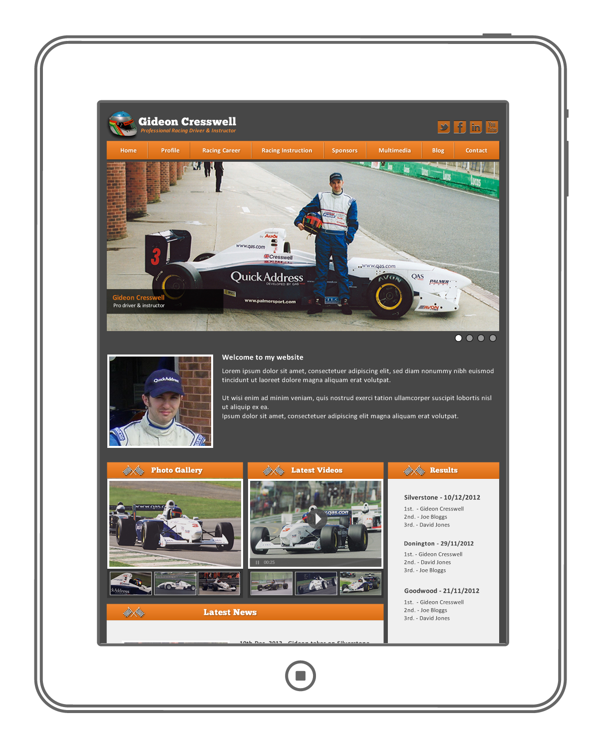 Web Design by Andy for Haunted Fish Tank Ltd | Design #1281673