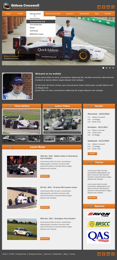 Web Design by Andy for Haunted Fish Tank Ltd | Design #1281712