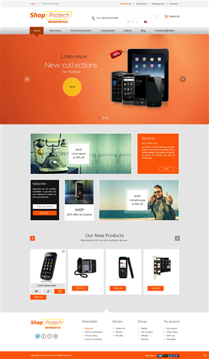 Web Design by pb for this project | Design: #6055364
