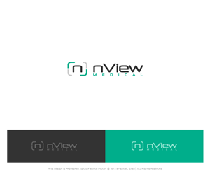 nView medical | Logo Design by Daniel Caso Design