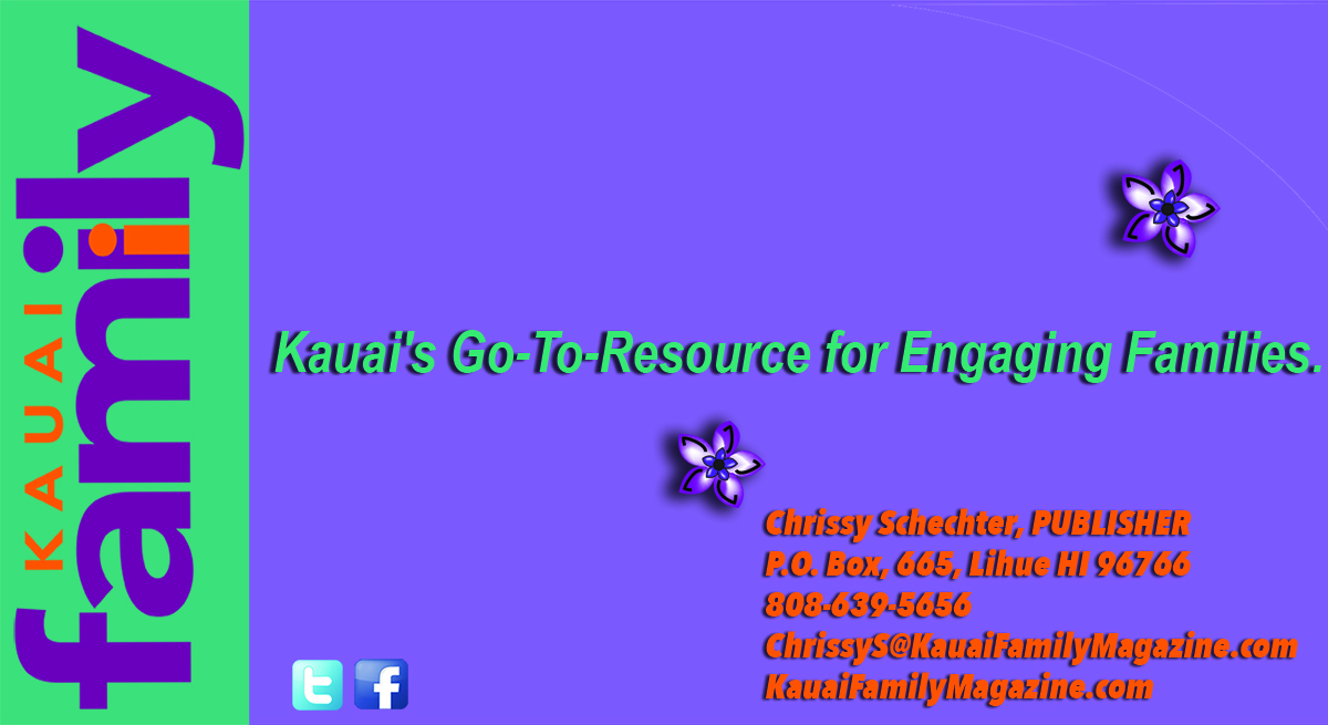 Business Card Design by Sunygirl for Kauai Family Magazine LLC. | Design #4407205