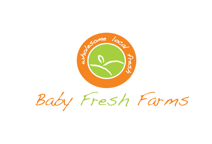 Logo Design by Hiccups Design for Baby Fresh Farms | Design #192821