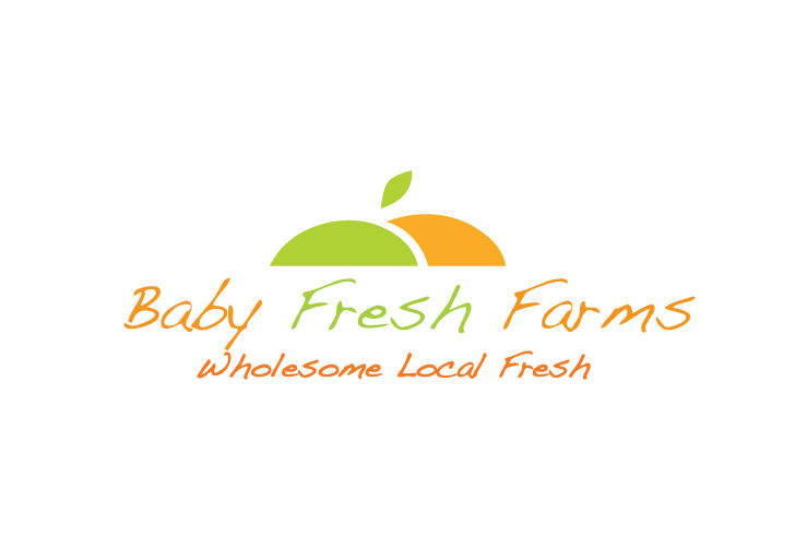 Logo Design by Hiccups Design for Baby Fresh Farms | Design #192824