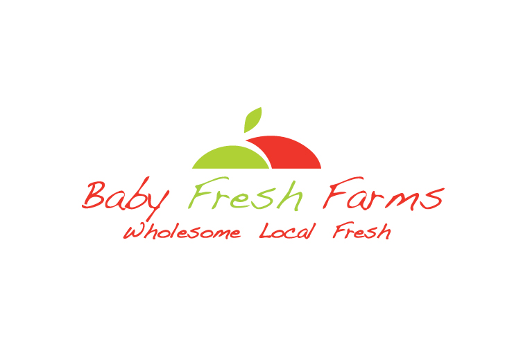 Logo Design by Hiccups Design for Baby Fresh Farms | Design #192837
