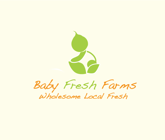 Logo Design by Hiccups Design for Baby Fresh Farms | Design #193783