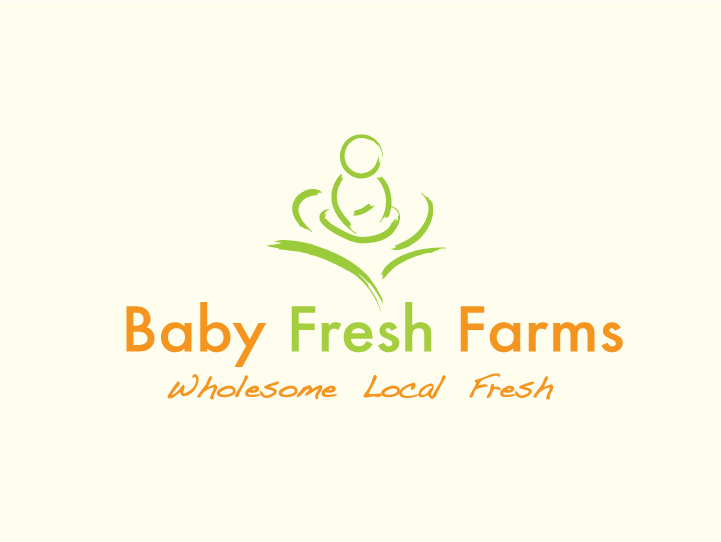 Logo Design by Hiccups Design for Baby Fresh Farms | Design #193786