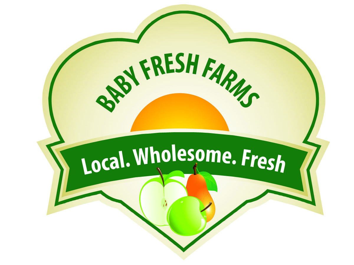 Logo Design by Christine Truter for Baby Fresh Farms | Design #192474