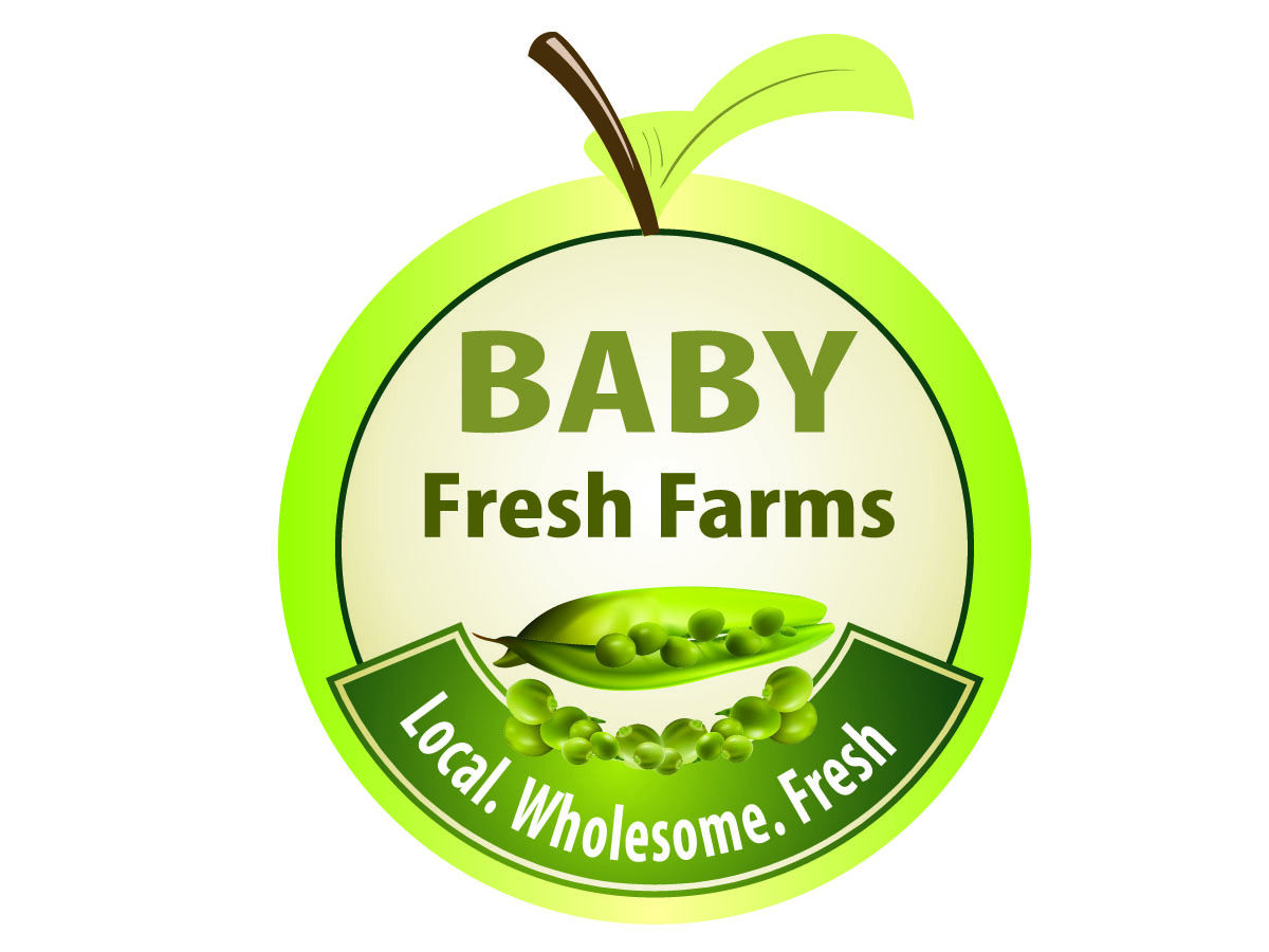 Logo Design by Christine Truter for Baby Fresh Farms | Design #192505