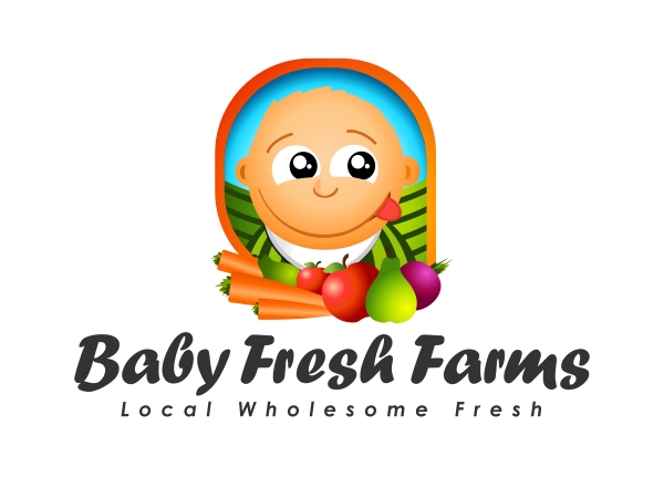 Diseño de Logo por zafer yetik para Baby Fresh Farms | Diseño #206556