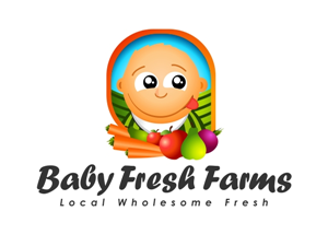 Diseño de Logo por zafer yetik para Baby Fresh Farms | Diseño: #206556