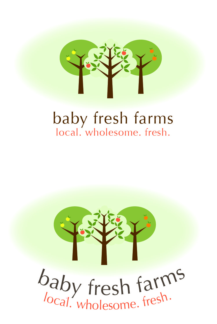 Logo Design by Jennifer.Fuller for Baby Fresh Farms | Design #199211